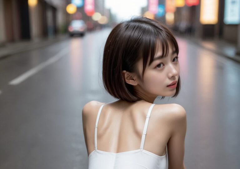 250729 Rainlit Avenue (Ayu.saeki Support Course) — Ayu Saeki AI muse editorial