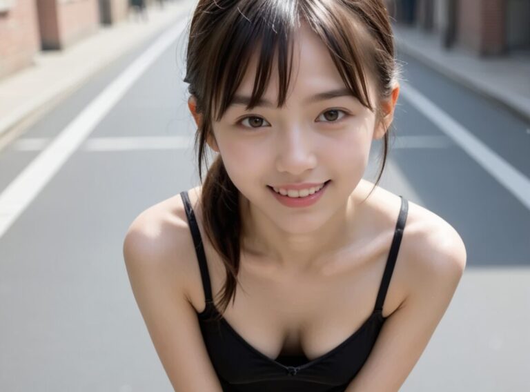 250920 Black onepiece (Extreme Photo Course) — Ayu Saeki AI muse editorial