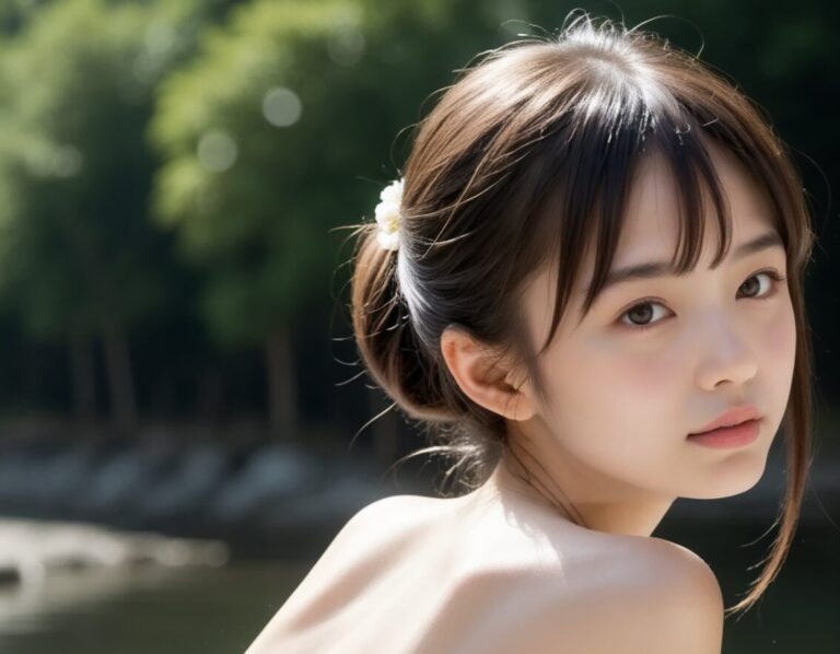 251018 Green bikini (Extreme Photo Course) — Ayu Saeki AI muse editorial