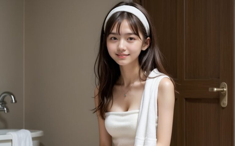 251227 BathRoom (Extreme Photo Course) — Ayu Saeki AI muse editorial
