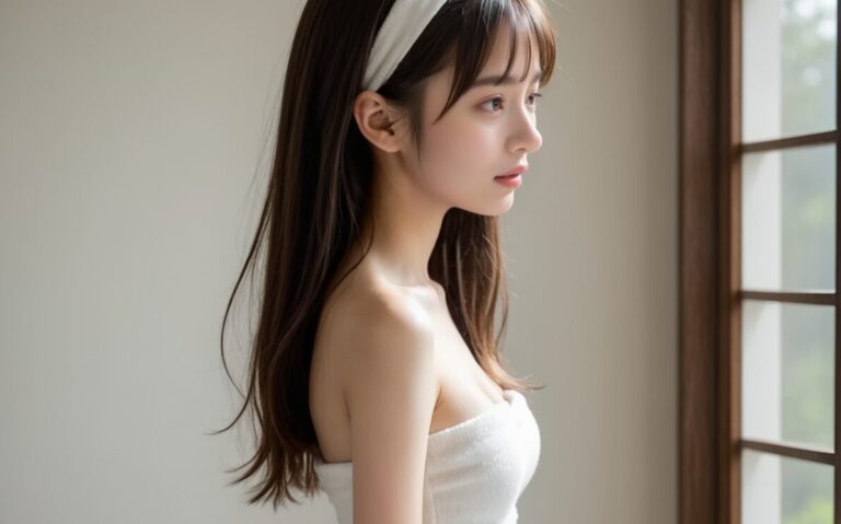 260102 BathRoom (Sexy Photo Course) — Ayu Saeki AI muse editorial