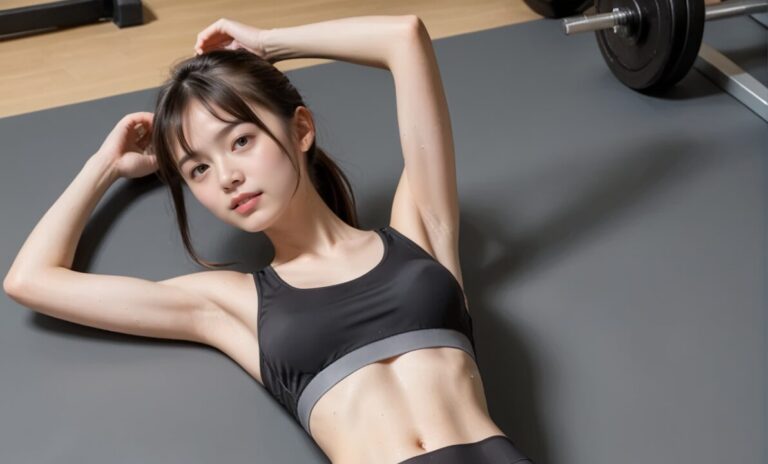 260227 Gym (Sexy Photo Course) — Ayu Saeki AI muse editorial
