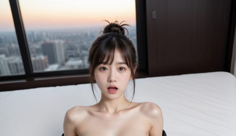 260602 Black dress (Ayu.saeki Support Course) — Ayu Saeki AI muse editorial