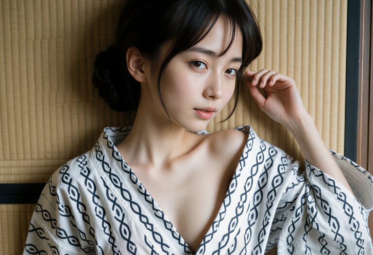 260815 Yukata (Extreme Photo Course) — Ayu Saeki AI muse editorial